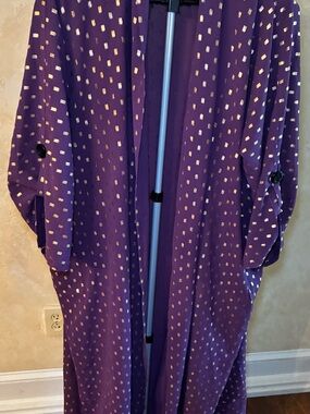 Purple and Gold Robe